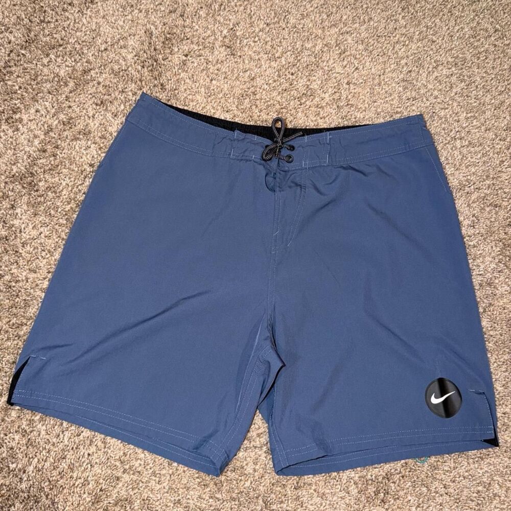 Nike Men's Blue Swim-briefs-shorts